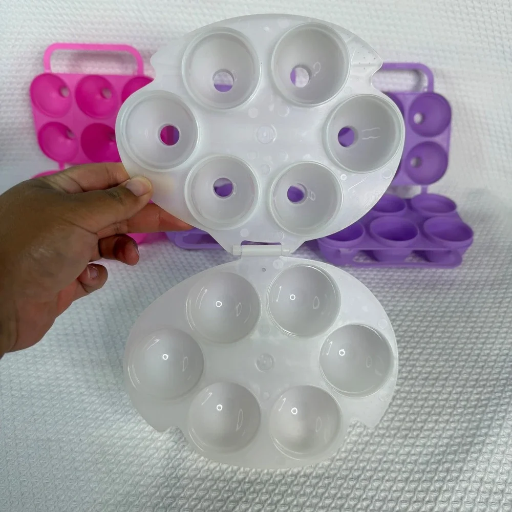 Vintage‎ Jell-O Jigglers Egg Molds Set of 4 Pink Purple White Retro 90s Easter